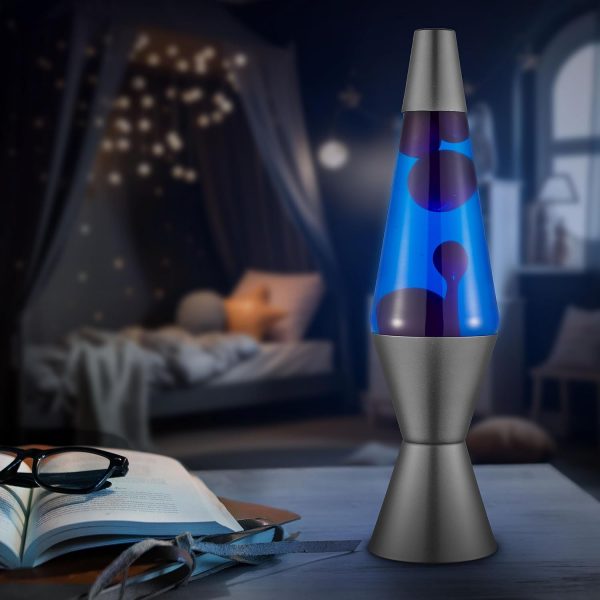 Lava? Lamp - 14.5 Cosmic Wave - The Original Motion Light - Purple Wax and Blue Liquid - Item #2633 (Amazon Exclusive)